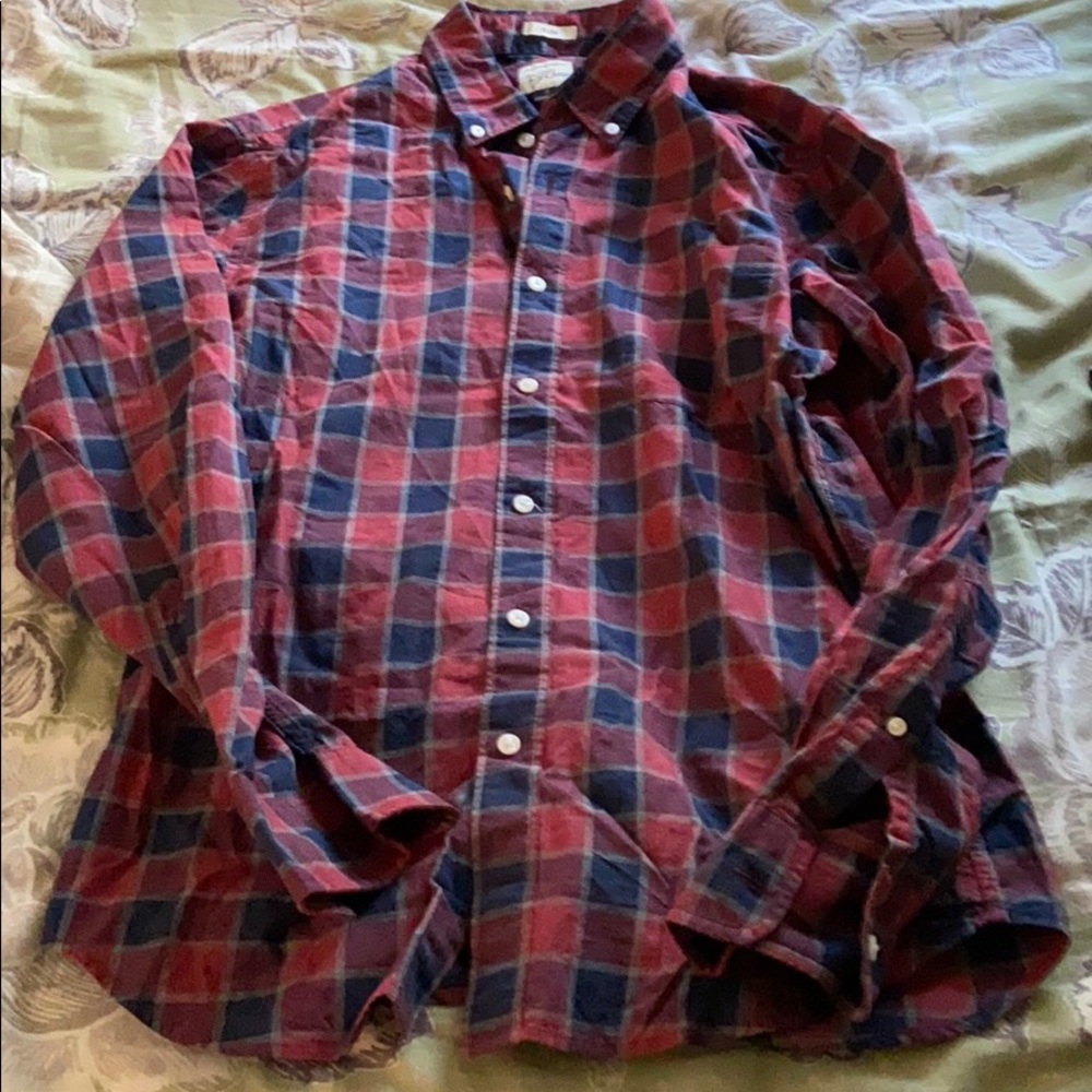 J Crew Button Down Shirt Used Size S Slim